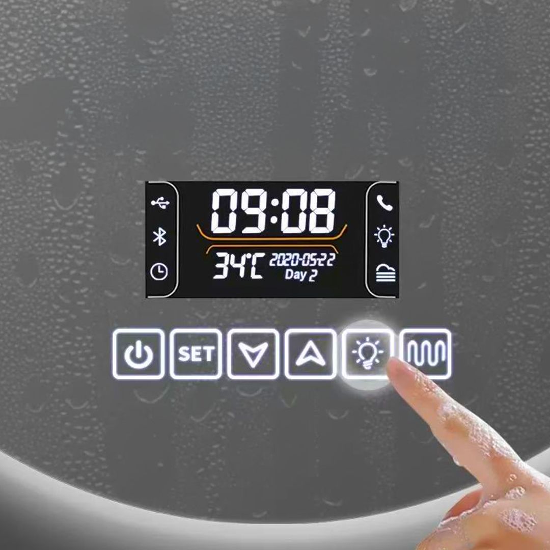 مرآة تواليت سمارت مقاومة للضباب - 5