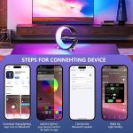 ديكور شاحن لاسلكي مع مكبر الصوت وساعة - 12