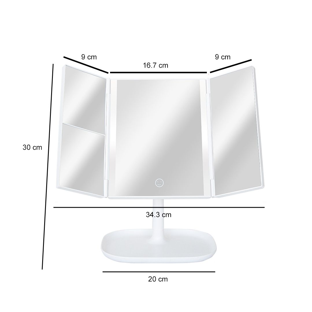 Foldable LED Cosmetic Mirror product thumbnail 15