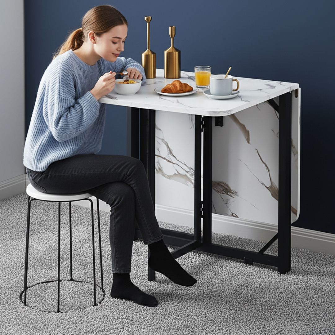 طاولة عملية بعجلات للمساحات الصغيرة - 3