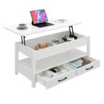 طاولة وسط خشبية بسطح متحرك - 11