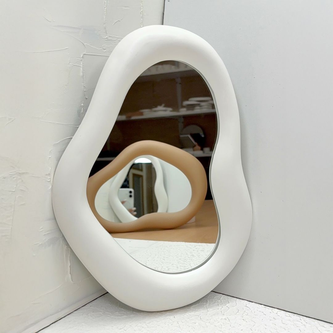 مراة محمولة بتصميم مموج - 8