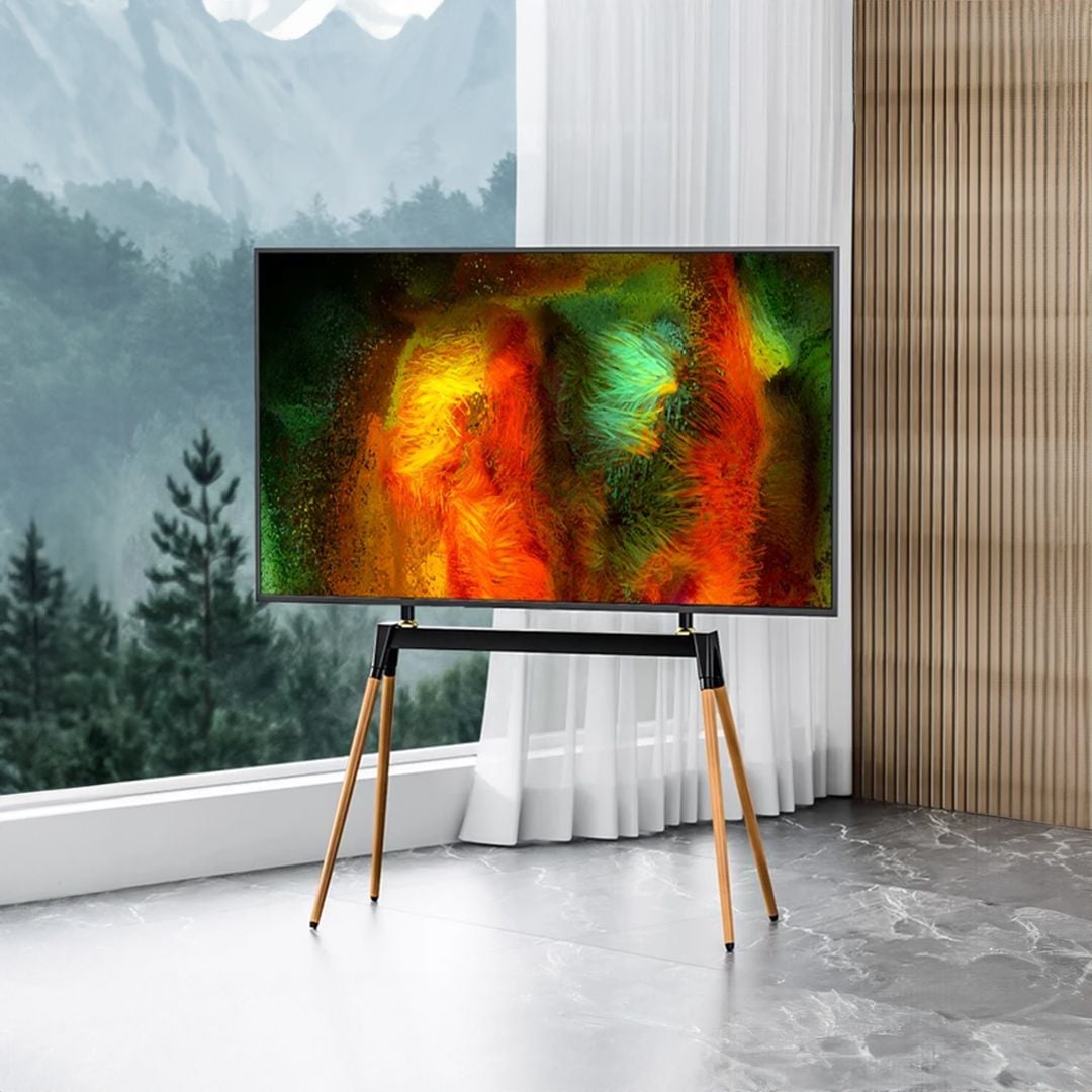 ستاند وحامل خشبي للشاشة - 4