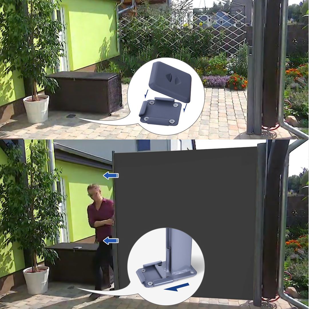 سياج حديقة قابلة للسحب من الجانبين - 18