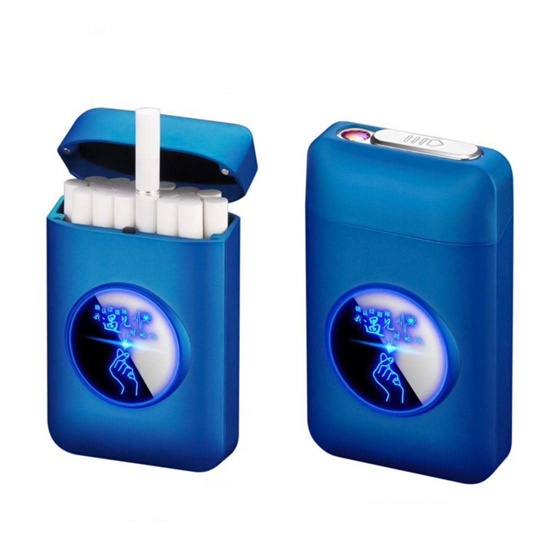 علبة سجائر مع ولاعة الكترونية - 6