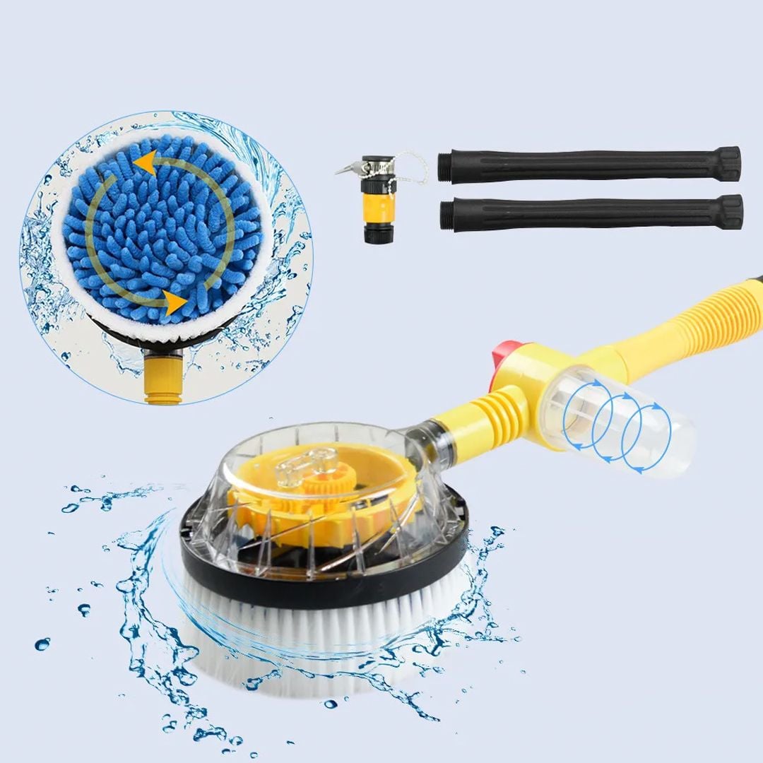 فرشاة غسيل السيارة الدوارة - 9