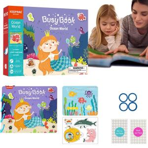 كتاب ملصقات الكائنات البحرية التعليمي - 5