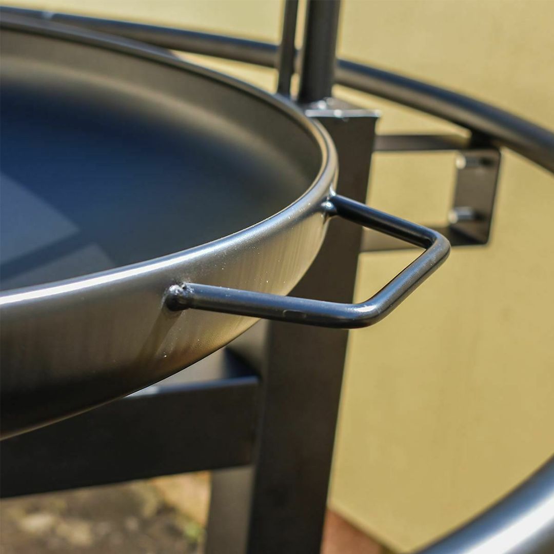 Wood Fire Pit And BBQ Charcoal Grill product thumbnail 5
