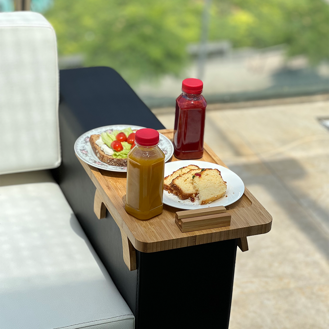 Foldable Food Tray With Phone Holder product thumbnail 14