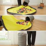 حقيبة تخزين الألعاب مع بساط للعب - 8