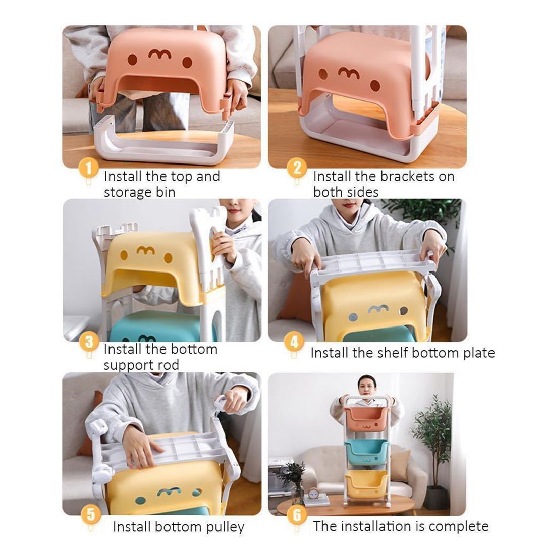 Three Layers Movable Storage product thumbnail 17