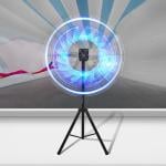 جهاز عرض هولوجرام 52 سم مع ستاند - 2
