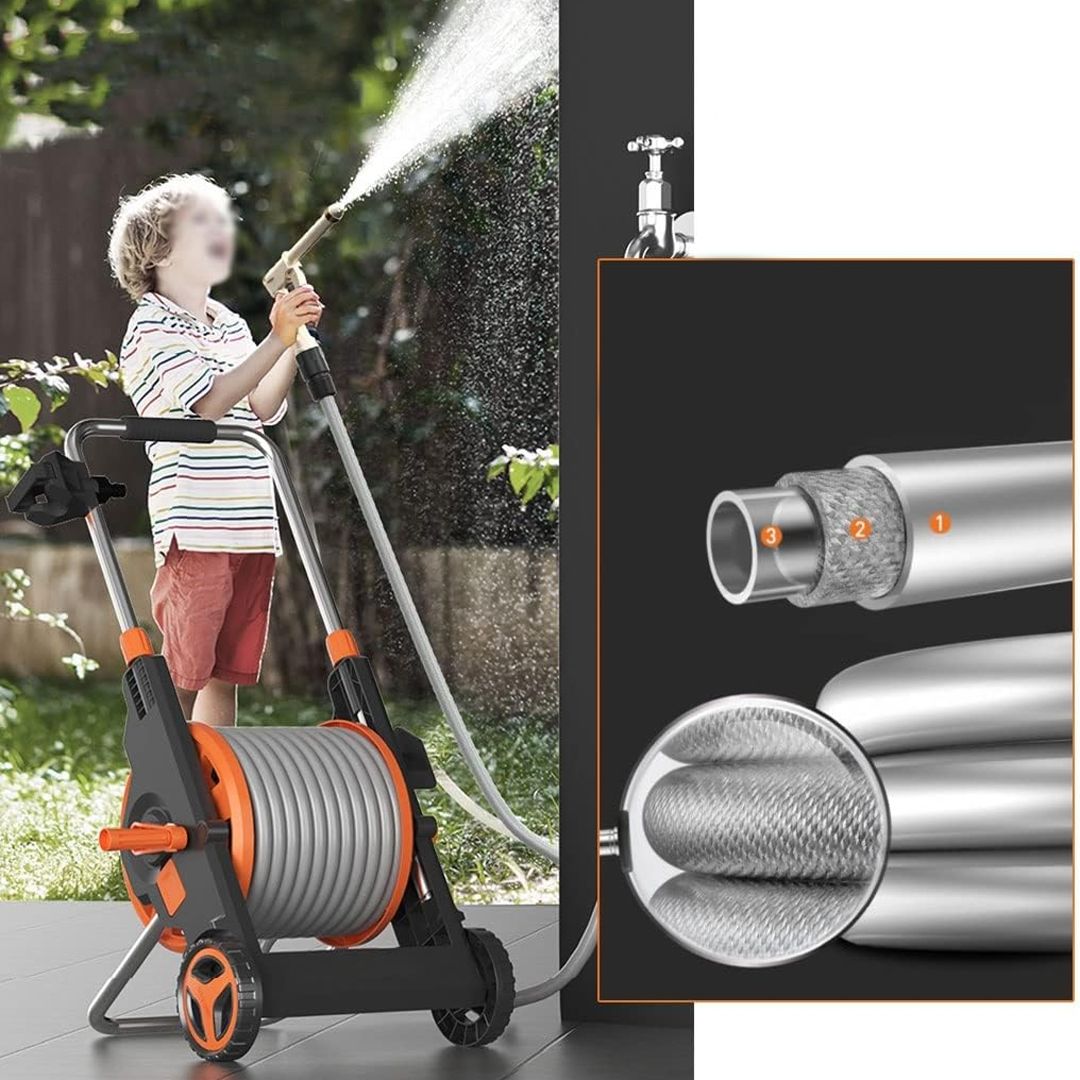 Garden Irrigation Hose Cart product thumbnail 4