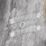 علاقة جدارية مع خطافات دوارة - 11