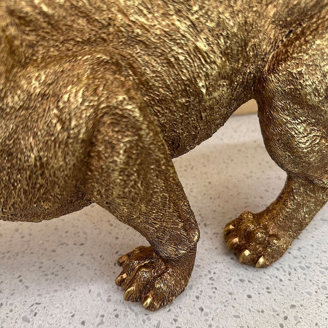 Golden Leopard Tiger Statue product thumbnail 5