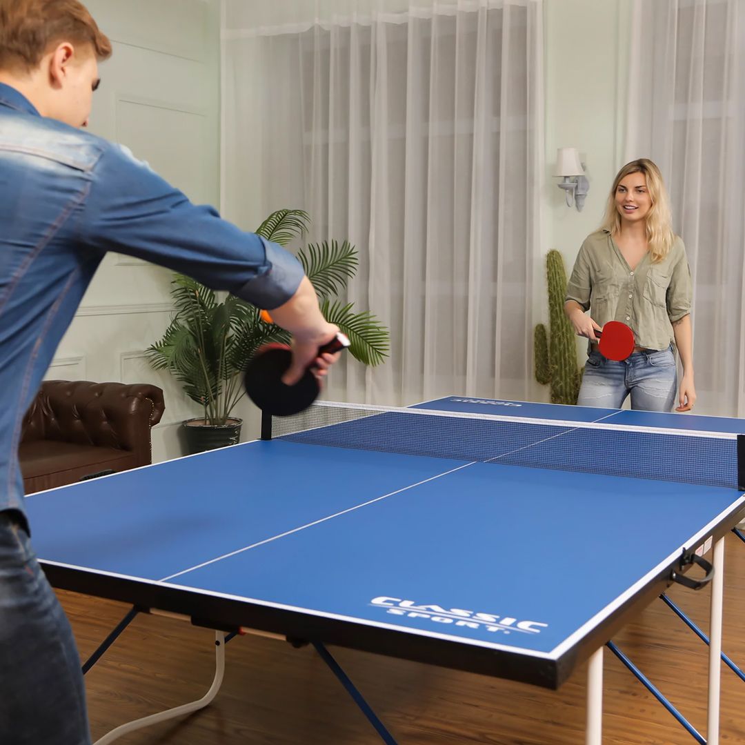 Foldable Tennis Table with Pulley product thumbnail 3