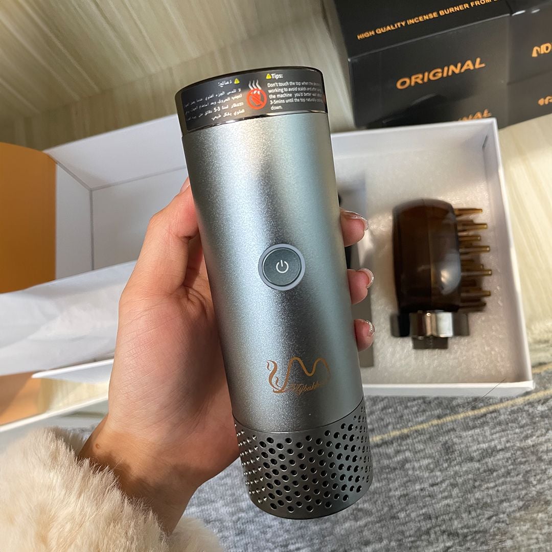 Electronic Incense Burner with Hair Brush product thumbnail 10