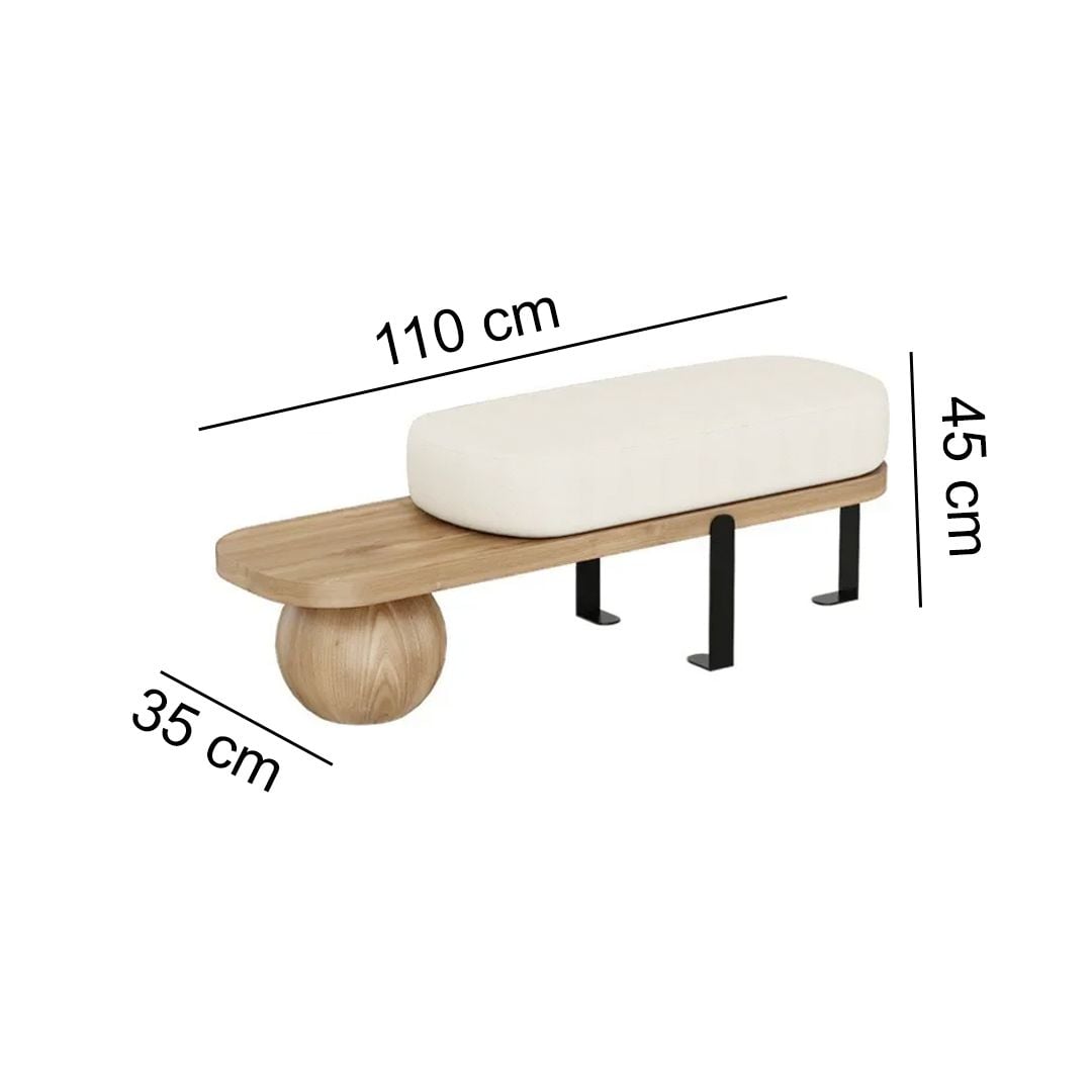 Scandinavian Style Entryway Bench product thumbnail 12