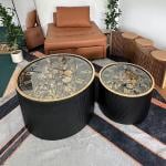 طقم طاولات بتصميم تروس ساعة فني فاخر - 5