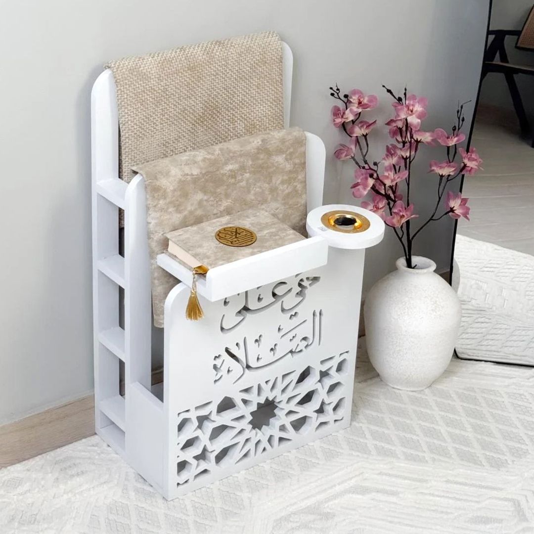 Wooden Prayer Stand with Incense Burner product thumbnail 14