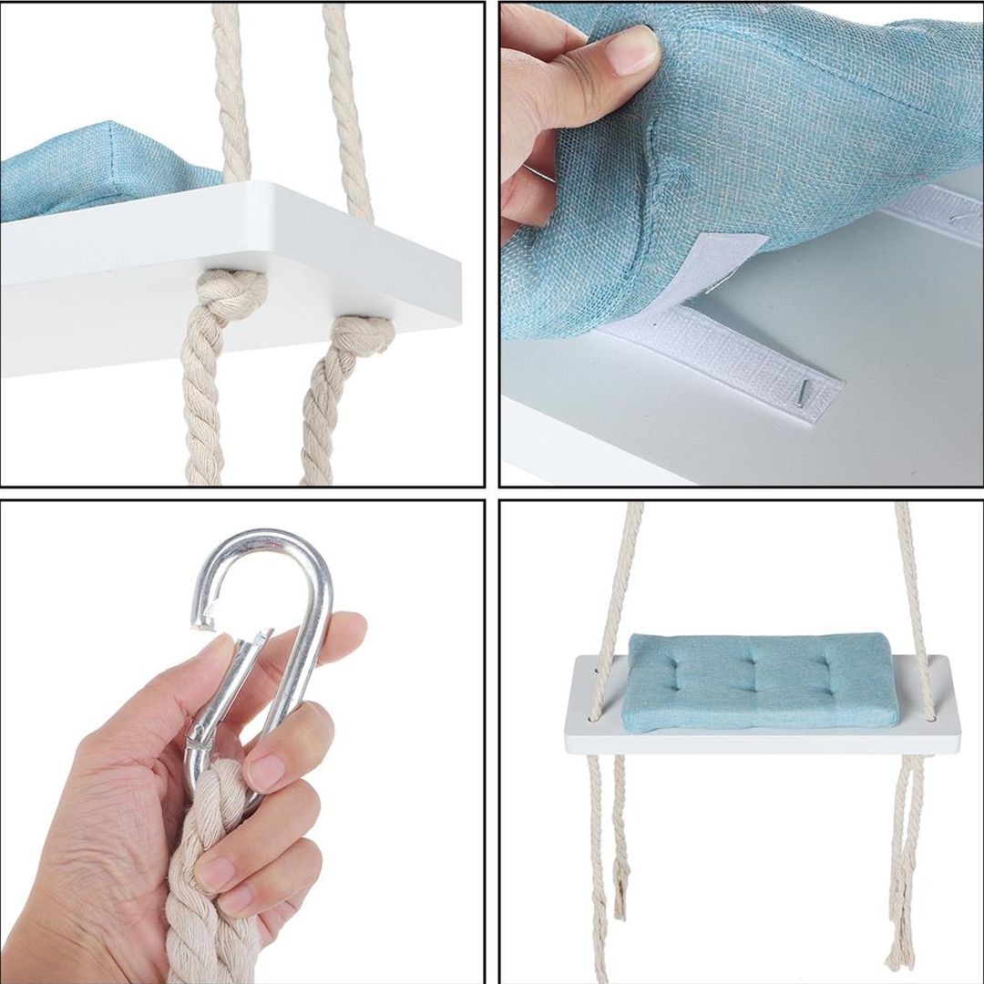 Children's wooden swing product thumbnail 9