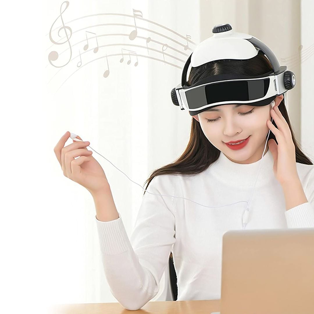 Head Massager with Relaxing Music product thumbnail 3