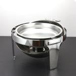 موقد بوفيه مُستدير ستانلس ستيل - 6