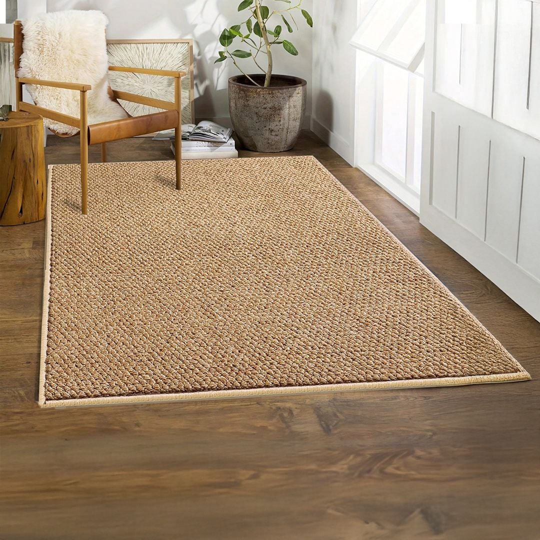 سجادة أرضية بخيوط مجدولة متناسقة - 11