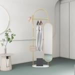 مرآة مع شماعة بتصميم عصري - 10