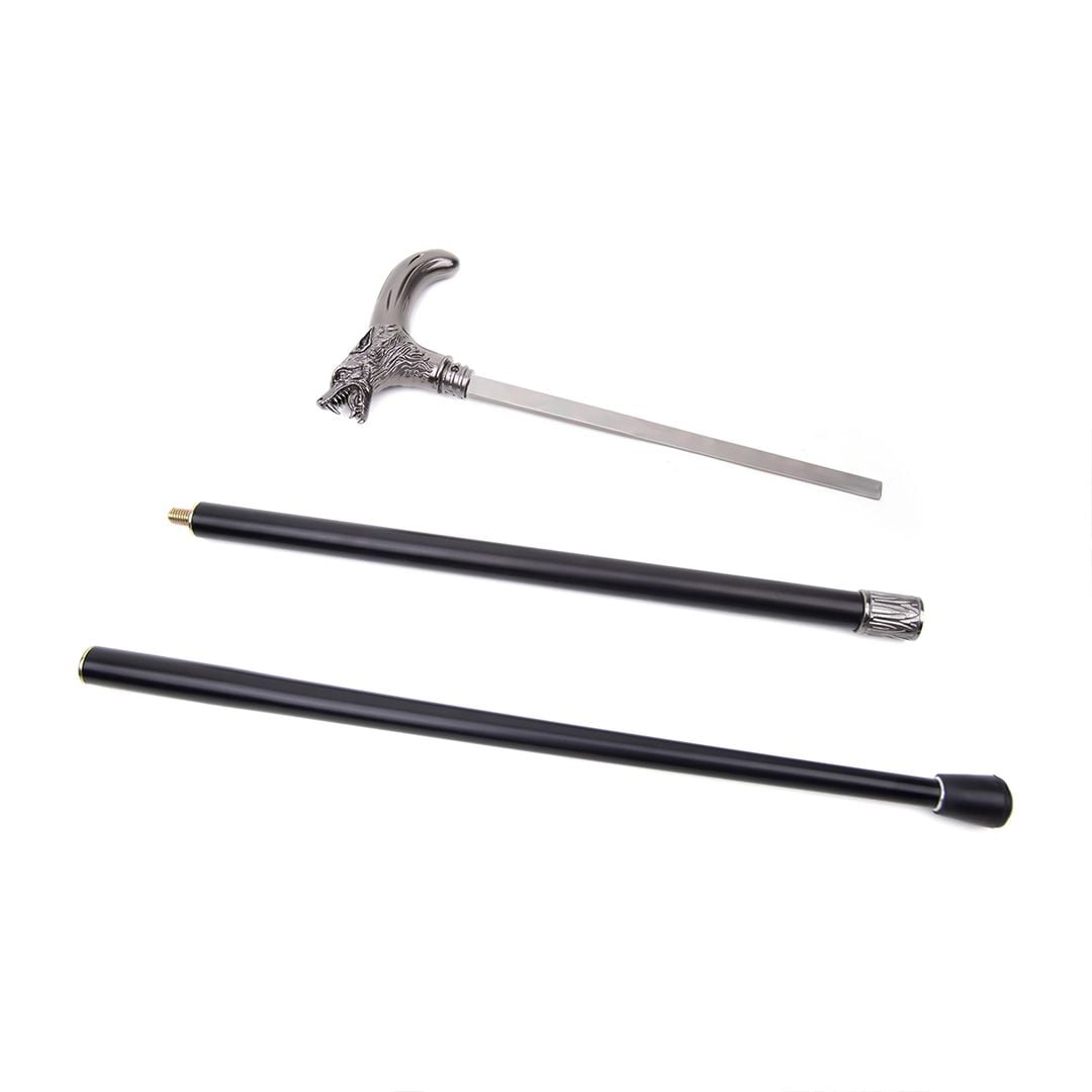 Wolf Handle Walking Stick product thumbnail 9