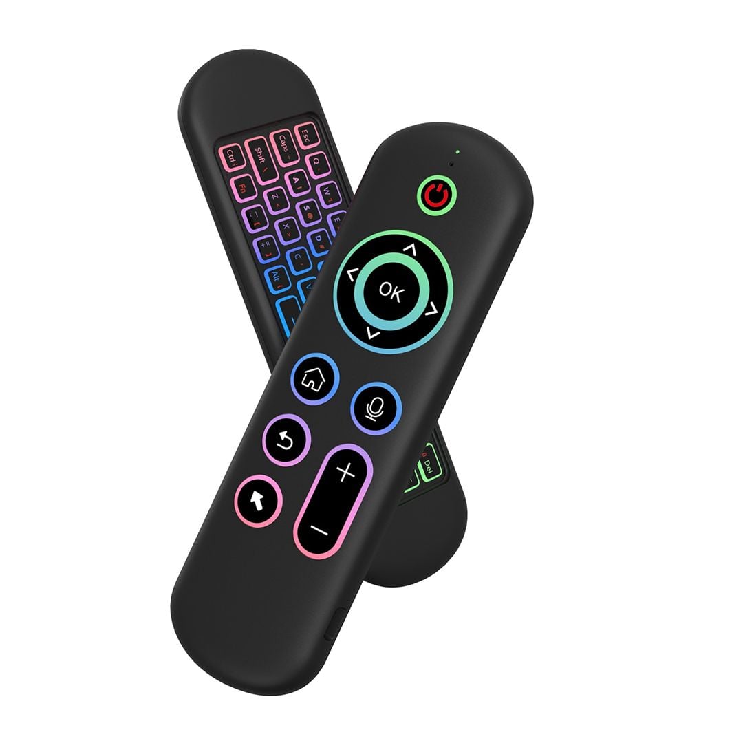 جهاز تحكم لاسلكي مُضيء M5 مع كيبورد - 6