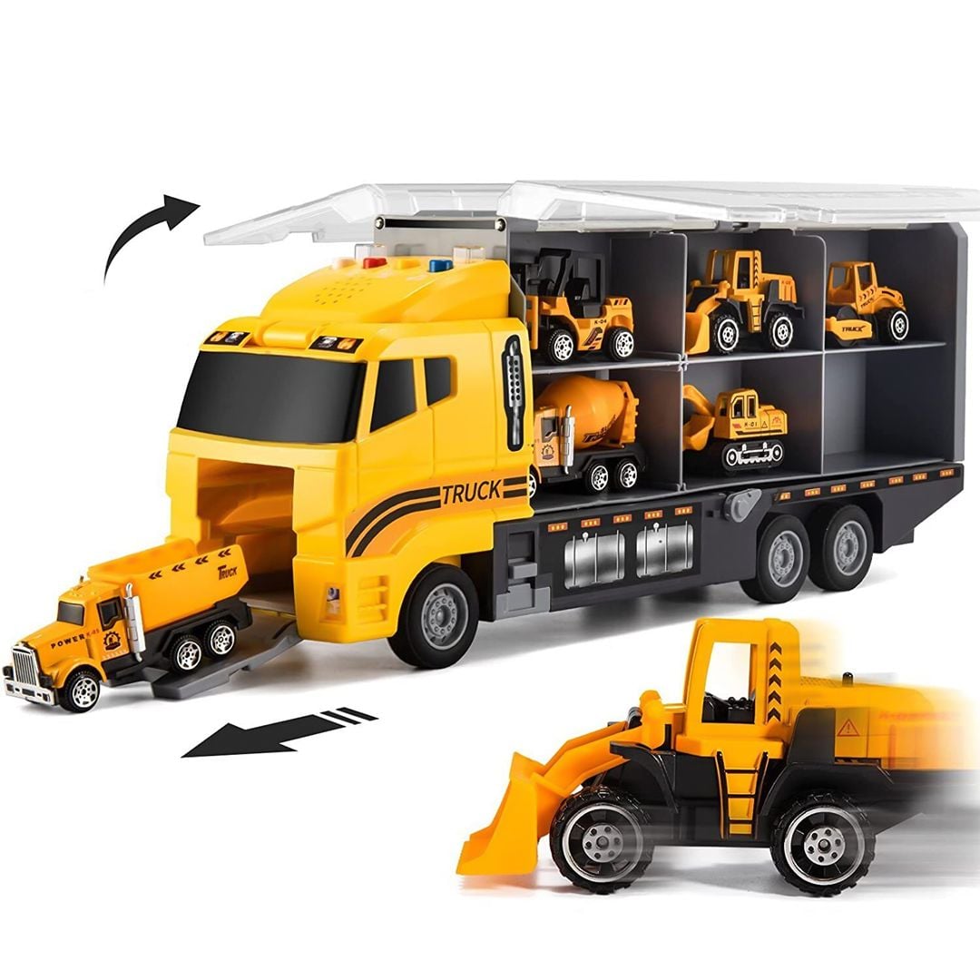 Trucks and Bulldozers Toys with Map product thumbnail 7