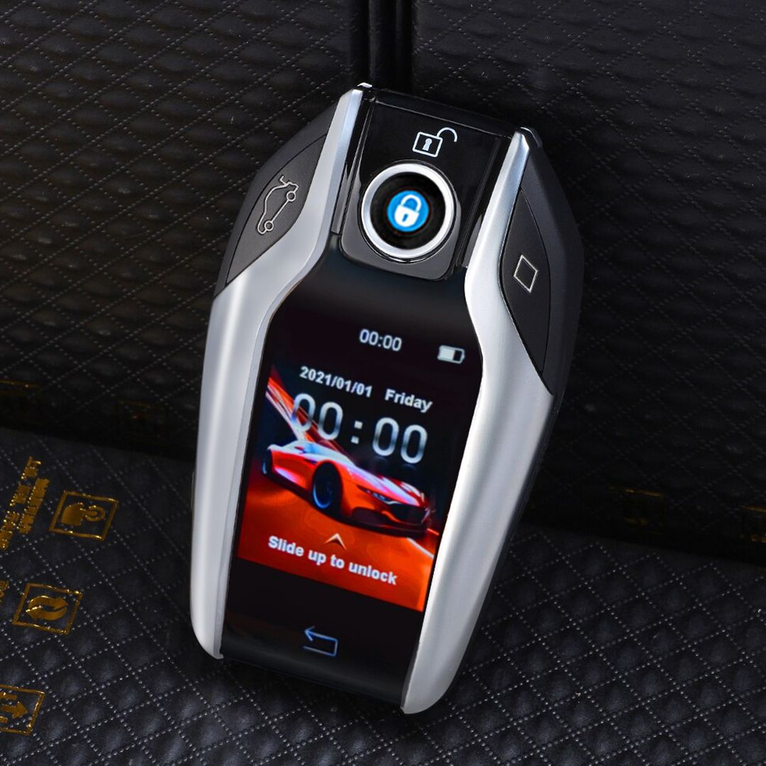 مفتاح ذكي للسيارة مع شاشة LCD	 - 17