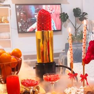 أرجيلة على شكل أحمر شفاه - 3