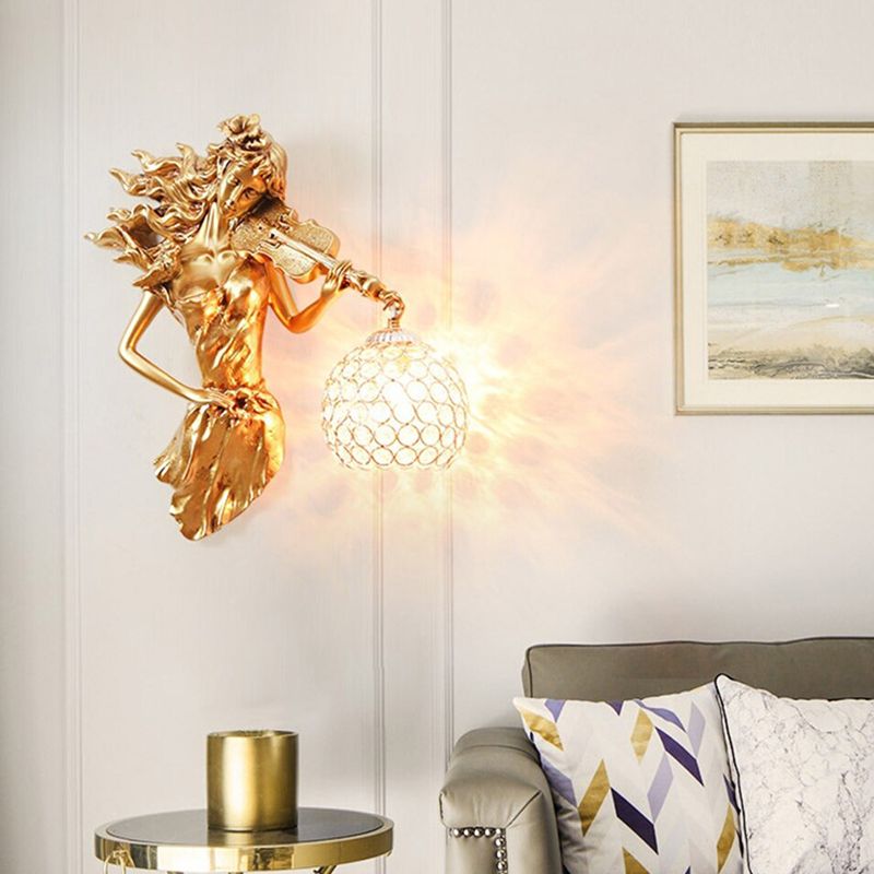 Hanging violinist lamp product thumbnail 4