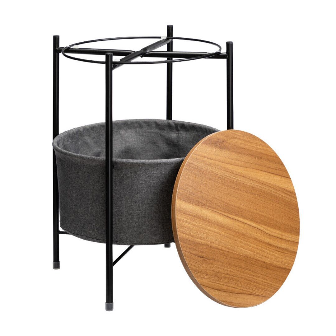 Side Table with Basket for Books product thumbnail 8