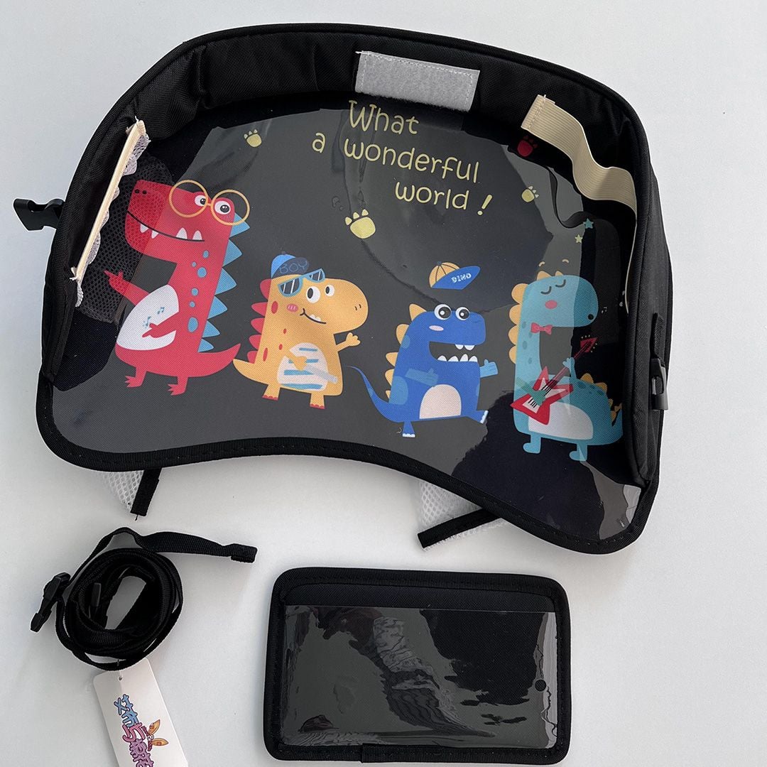 صينية طعام للأطفال مع حامل للهاتف - 7