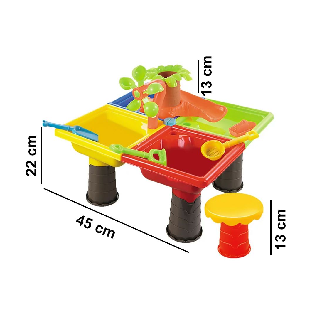 Beach Toys Sand and Water Activity Table Set product thumbnail 9