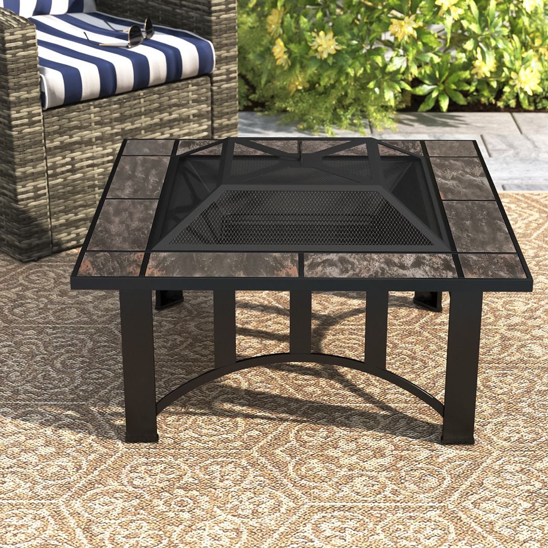 Garden Fire Pit and Table - 14