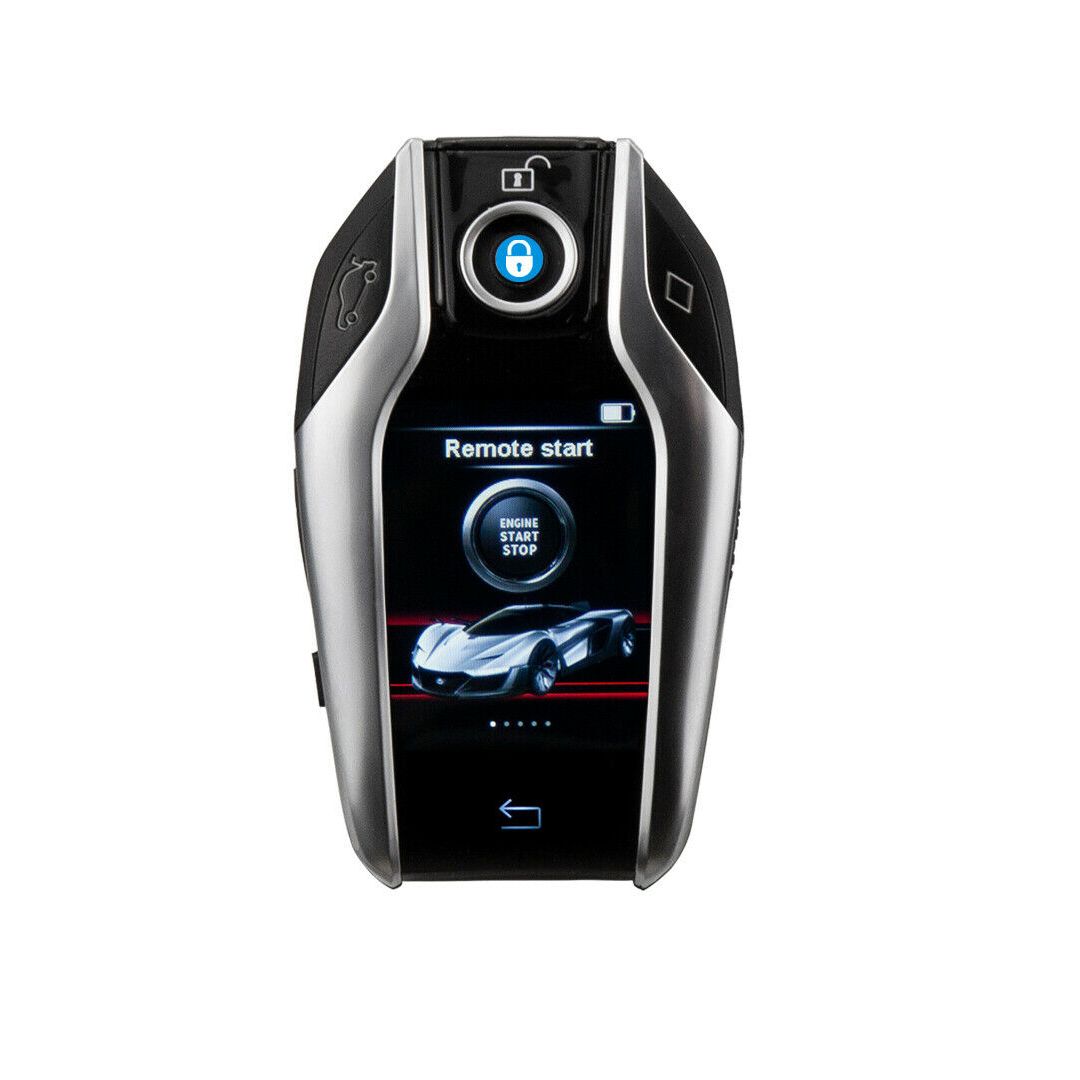 مفتاح ذكي للسيارة مع شاشة LCD	 - 10