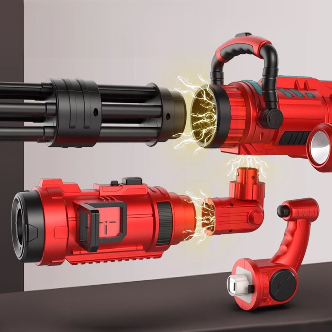 بندقية ورشاش رمي السهام الإسفنجية - 10