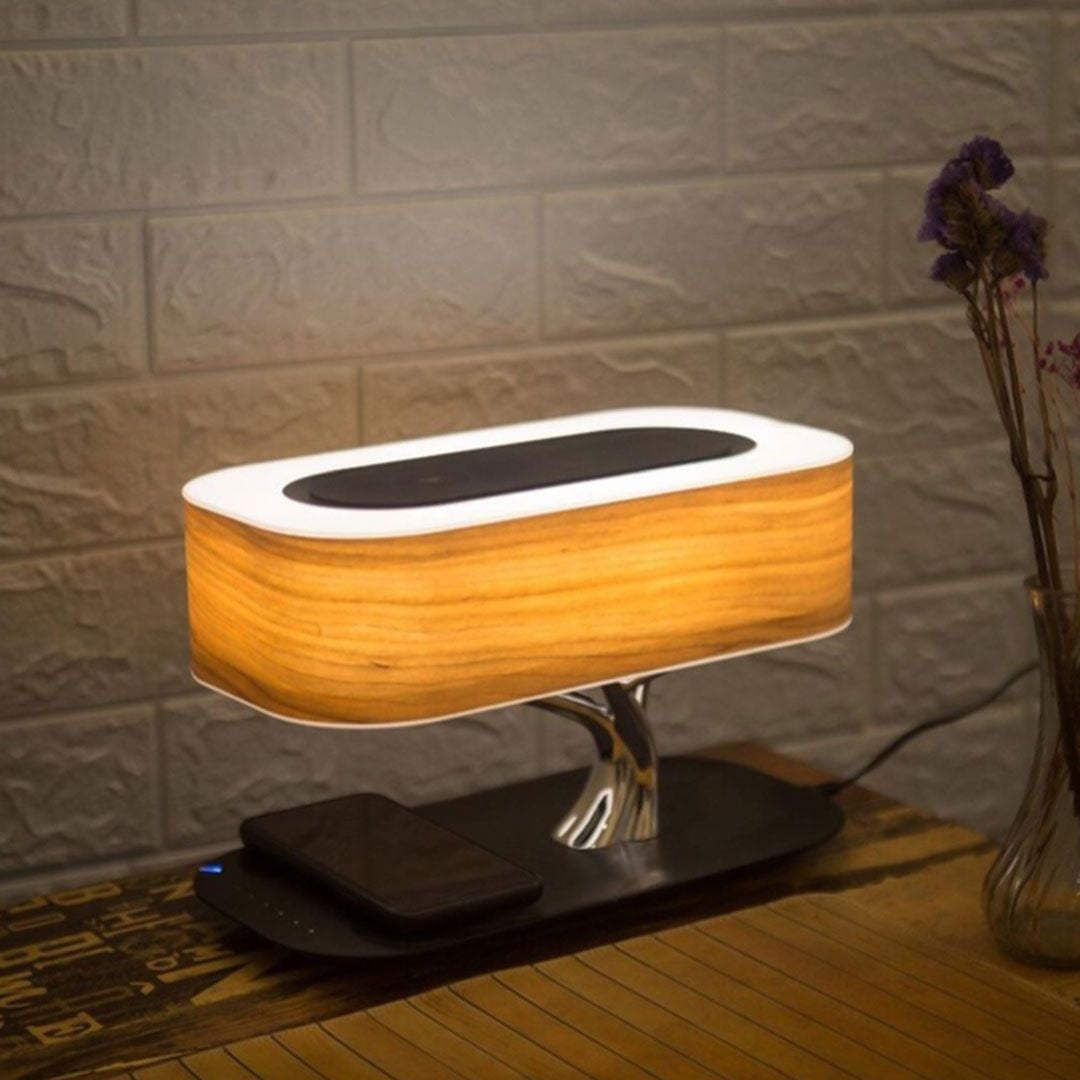 Bedside Lamp with Bluetooth Speaker and Wireless Charger product thumbnail 18