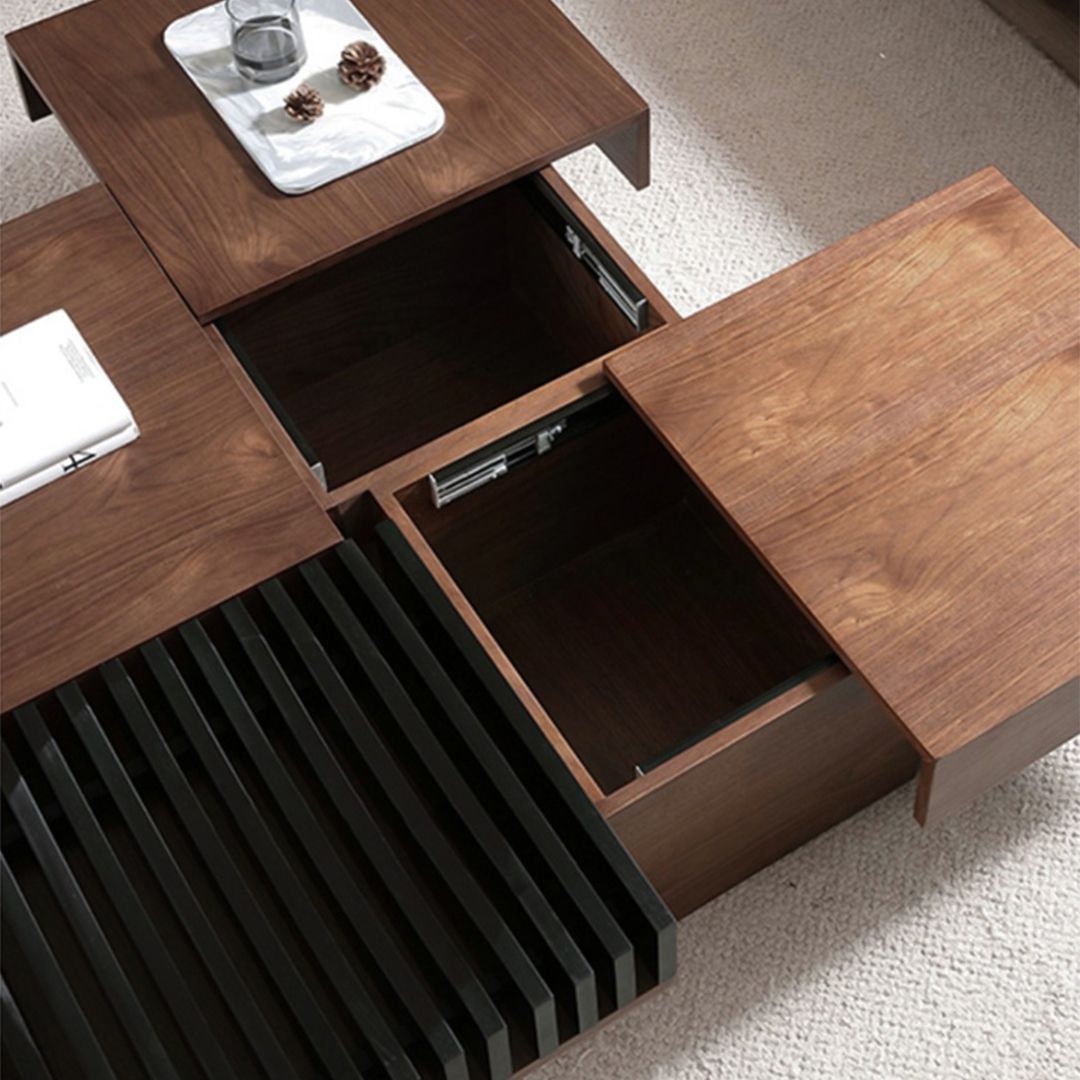 Scandinavian Style Center Table With Storage product thumbnail 7