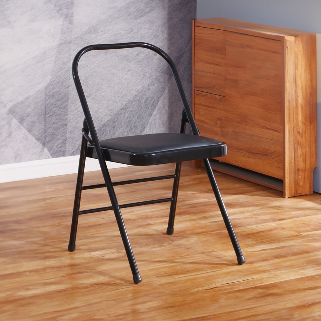 Foldable Yoga Chair with Lumbar Support - 7