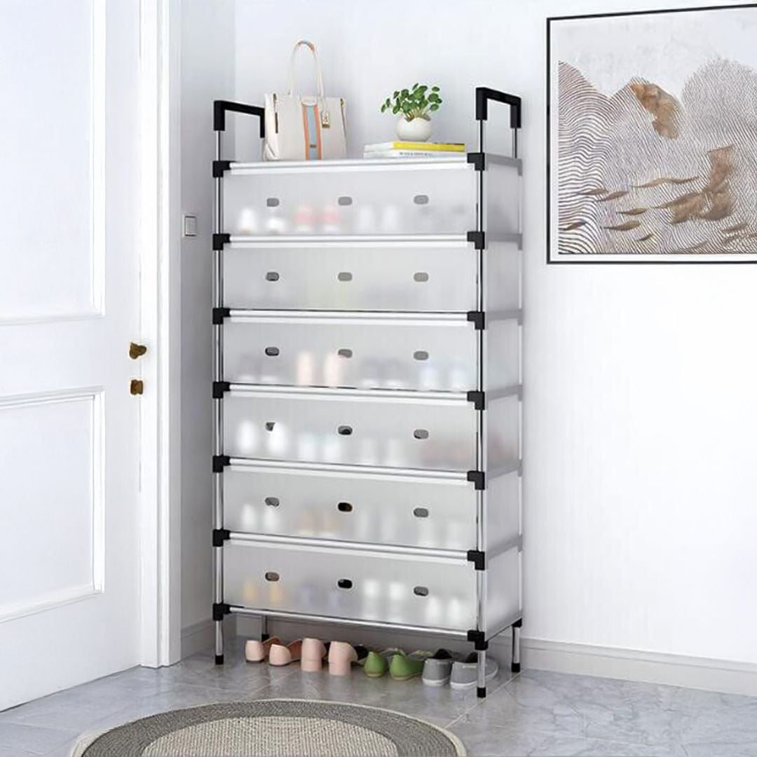 رفوف أحذية بلاستيكية - 1