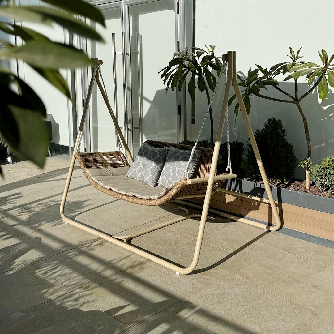 Hanging Wooden Chair And Swing product thumbnail 2