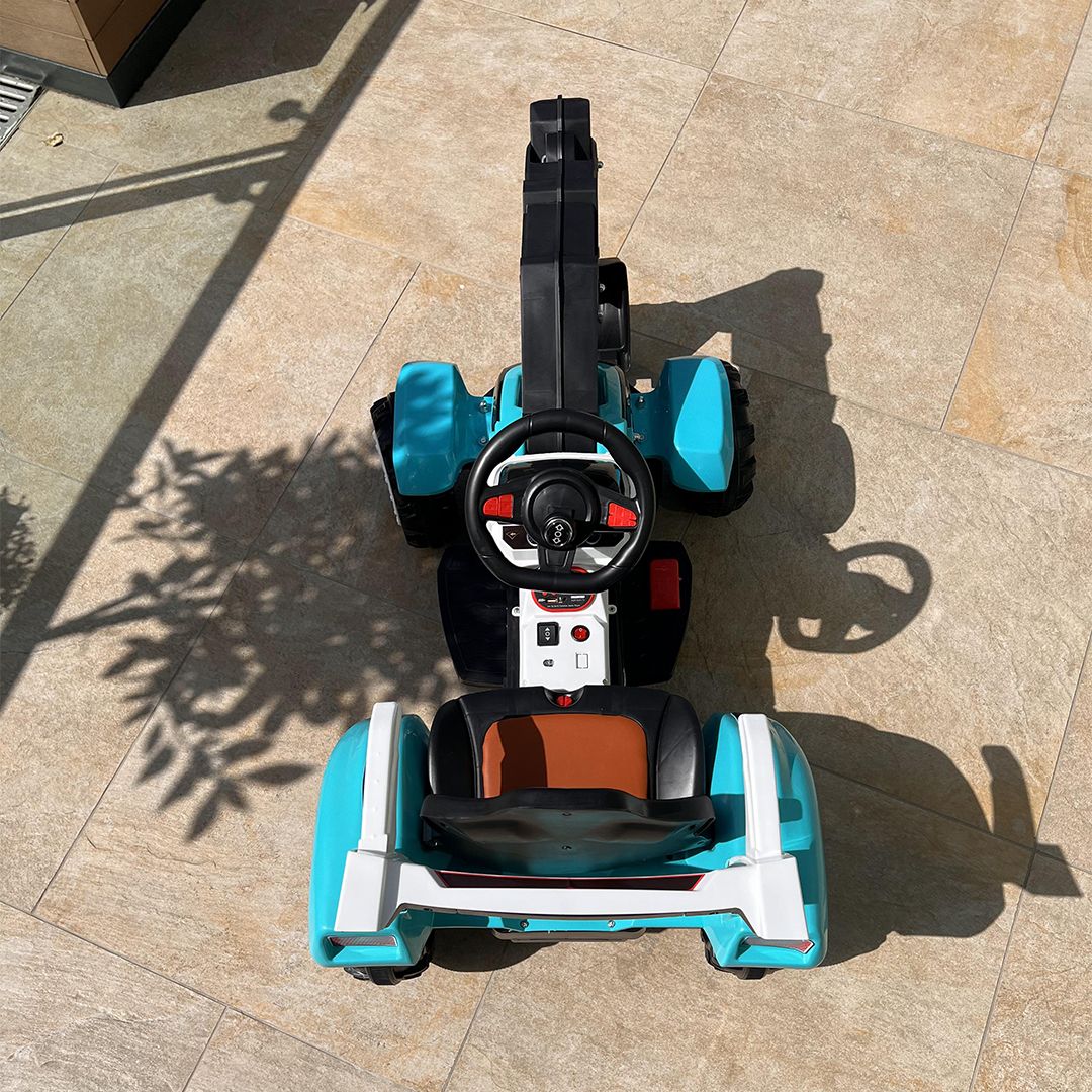 جرافة ركوب كهربائية للأطفال - 4