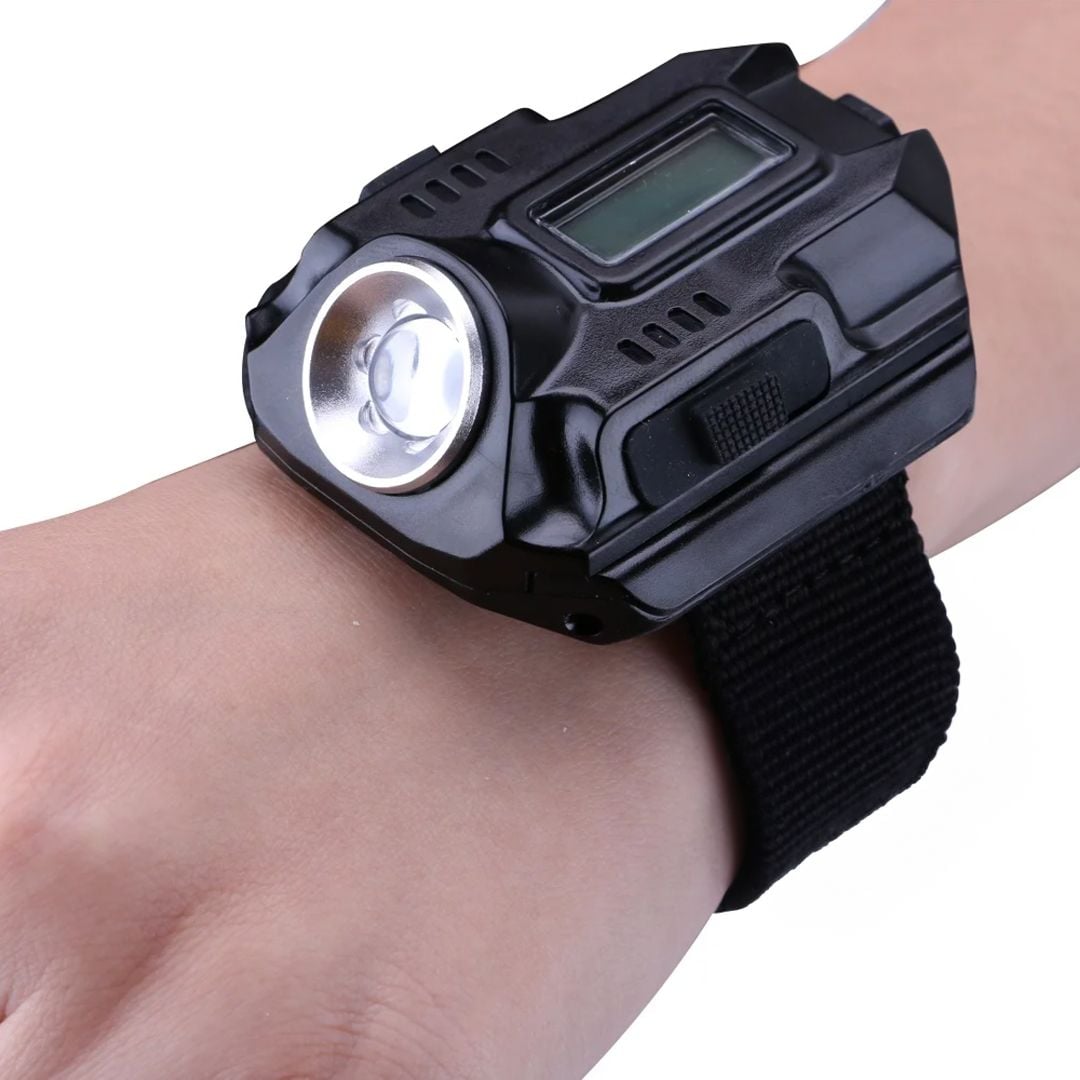 Rechargeable Wrist Watch With Flashlight product thumbnail 12
