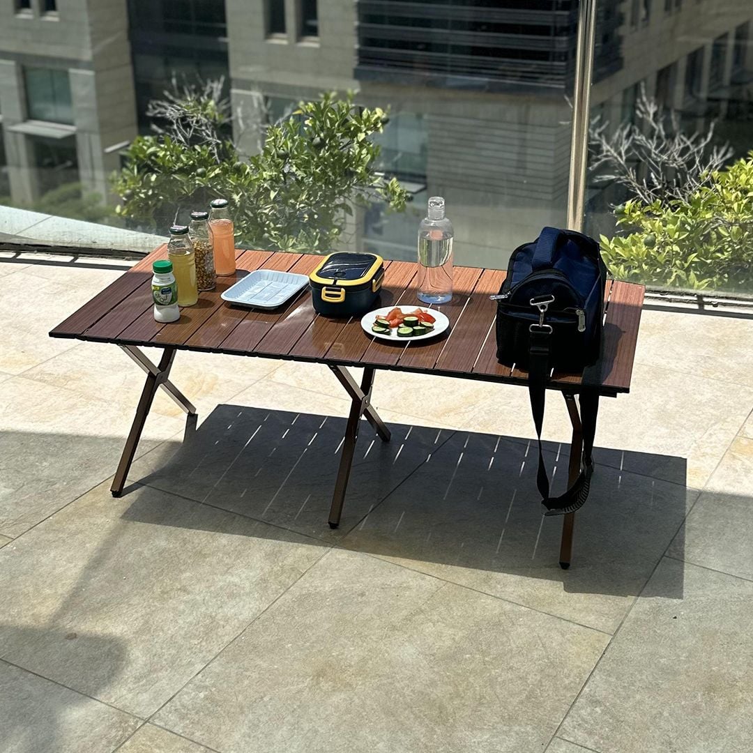 Folding Wood Picnic Table product thumbnail 20
