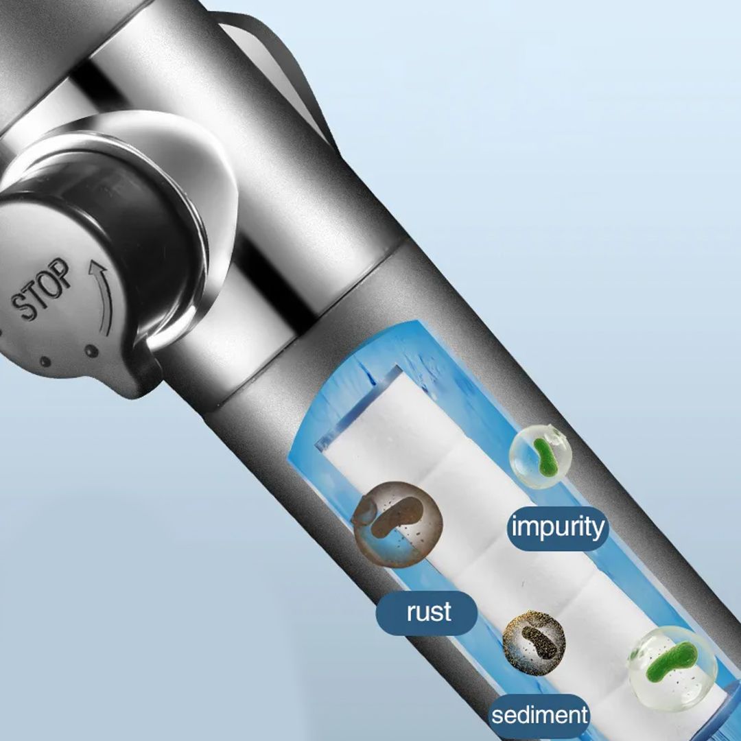 Multi-function massage shower head product thumbnail 8
